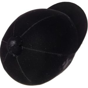 Black Velvet Riding Hat